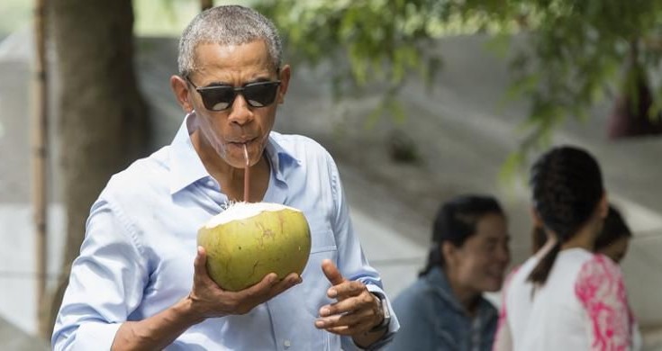 Barack Obama a Bali per le vacanze